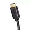 Baseus HDMI 2.0 kábel 4K 30 Hz 3D HDR 18Gbps 5m fekete (CAKGQ-D01)-6953156222540 2 kép