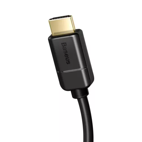 Baseus HDMI 2.0 kábel 4K 30 Hz 3D HDR 18Gbps 5m fekete (CAKGQ-D01)-6953156222540 2 kép