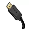 Baseus HDMI 2.0 kábel 4K 30 Hz 3D HDR 18Gbps 5m fekete (CAKGQ-D01)-6953156222540 3 kép
