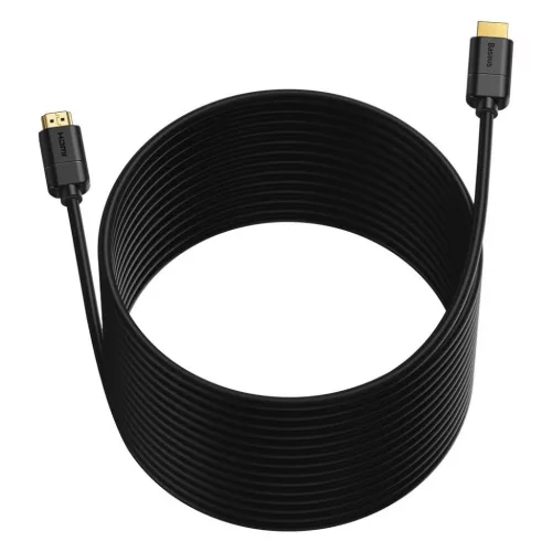 Baseus HDMI 2.0 kábel 4K 30 Hz 3D HDR 18Gbps 5m fekete (CAKGQ-D01)-6953156222540 6 kép
