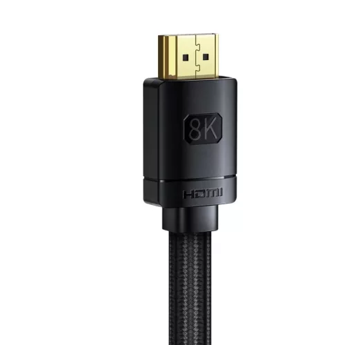 Baseus High Definition Series HDMI 2.1 kábel, 8K 60Hz, 3D, HDR, 48Gbp-6953156204164 3 kép