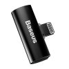 Baseus L46 Audio Converter hub Lightning - 2 db Lightning fekete-6953156287143 4 kép