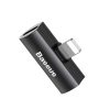 Baseus L46 Audio Converter hub Lightning - 2 db Lightning fekete-6953156287143 5 kép