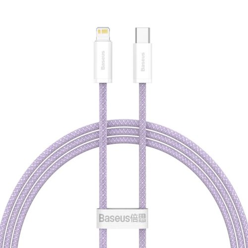 Baseus Jelly USB Type-C - Lightning kábel 20W 1.2m lila (CALD000005)