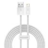 Baseus Dynamic USB-Lightning kábel, 2,4A, 2m (fehér)-6932172602062 1 kép