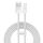 Baseus Dynamic USB-Lightning kábel, 2,4A, 2m (fehér)-6932172602062 1 kép