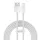 Baseus Dynamic USB-Lightning kábel, 2,4A, 2m (fehér)-6932172602062 1 kép