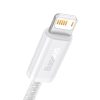 Baseus Dynamic USB-Lightning kábel, 2,4A, 2m (fehér)-6932172602062 2 kép