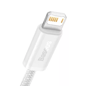 Baseus Dynamic USB-Lightning kábel, 2,4A, 2m (fehér)-6932172602062 2 kép