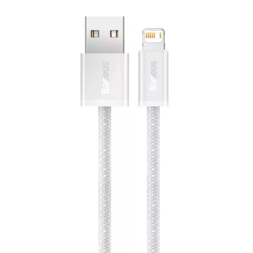 Baseus Dynamic USB-Lightning kábel, 2,4A, 2m (fehér)-6932172602062 3 kép