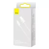 Baseus Dynamic USB-Lightning kábel, 2,4A, 2m (fehér)-6932172602062 5 kép