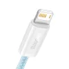 Baseus Dynamic USB-Lightning kábel, 2,4A, 2m (kék)-6932172602079 2 kép