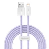 Baseus Dynamic USB-Lightning kábel, 2,4A, 2m (lila)-6932172602086 2 kép