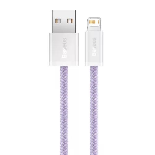 Baseus Dynamic USB-Lightning kábel, 2,4A, 2m (lila)-6932172602086 4 kép