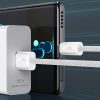 Baseus USB - USB Type C kábel 100W 5A 1m fehér (CALD000602)-6932172607456 4 kép