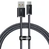 Baseus USB - USB Type C kábel 100W 5A 1m szürke (CALD000616)-6932172607432 1 kép