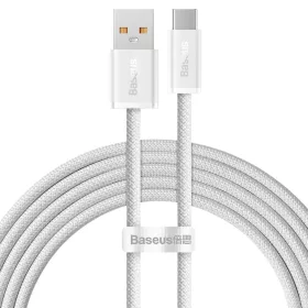 Baseus USB - USB Type C kábel 100W 5A 2m fehér (CALD000702)-6932172607463 1 kép