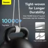 Baseus USB - USB Type C kábel 100W 5A 2m fehér (CALD000702)-6932172607463 2 kép