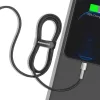 Baseus Cafule Metal nylon harisnyázott USB/ Lightning kábel 2.4A 1m -6953156202245 4 kép