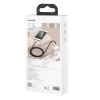Baseus Cafule Metal nylon harisnyázott USB/ Lightning kábel 2.4A 1m -6953156202245 9 kép