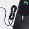 Baseus Cafule Metal nylon harisnyázott USB/ Lightning kábel 2.4A 2m -6953156202283 5 kép