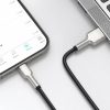 Baseus Cafule Metal nylon harisnyázott USB/ Lightning kábel 2.4A 2m -6953156202283 8 kép