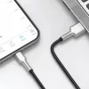 Baseus Cafule Metal nylon harisnyázott USB/ Lightning kábel 2.4A 2m -6953156202283 8 kép