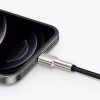 Baseus Cafule Metal nylon harisnyázott USB/ Lightning kábel 2.4A 2m -6953156202283 9 kép
