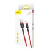 Baseus Cafule Nylon harisnyázott USB / Lightning QC3.0 2.4A kábel 1 -6953156274969 1 kép