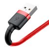 Baseus Cafule Nylon harisnyázott USB / Lightning QC3.0 2.4A kábel 1 -6953156274969 5 kép