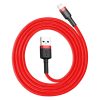 Baseus Cafule Nylon harisnyázott USB / Lightning QC3.0 2.4A kábel 1 -6953156274969 7 kép
