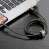 Baseus Cafule Nylon harisnyázott USB / Lightning QC3.0 2.4A kábel 1 -6953156274983 2 kép