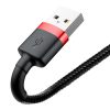 Baseus Cafule Nylon harisnyázott USB / Lightning QC3.0 2.4A kábel 1 -6953156274983 8 kép