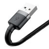 Baseus Cafule Nylon harisnyázott USB / Lightning QC3.0 2.4A kábel 1 -6953156274976 2 kép