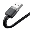 Baseus Cafule Nylon harisnyázott USB / Lightning QC3.0 2.4A kábel 1 -6953156274976 2 kép