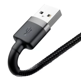 Baseus Cafule Nylon harisnyázott USB / Lightning QC3.0 2.4A kábel 1 -6953156274976 2 kép