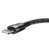 Baseus Cafule Nylon harisnyázott USB / Lightning QC3.0 2.4A kábel 1 -6953156274976 3 kép