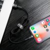 Baseus Cafule Nylon harisnyázott USB / Lightning QC3.0 2.4A kábel 1 -6953156274976 8 kép