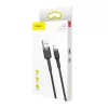 Baseus Cafule Nylon harisnyázott USB / Lightning QC3.0 2.4A kábel 1 -6953156274976 10 kép