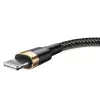 Baseus Cafule Nylon harisnyázott USB/Lightning kábel QC3.0 2.4A 1m f-6953156274990 3 kép