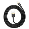 Baseus Cafule Nylon harisnyázott USB/Lightning kábel QC3.0 2.4A 1m f-6953156274990 5 kép