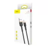 Baseus Cafule Nylon harisnyázott USB/Lightning kábel QC3.0 2.4A 1m f-6953156274990 10 kép