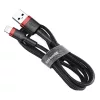 Baseus Cafule Nylon harisnyázott USB / Lightning QC3.0 1.5A kábel 2 -6953156275027 2 kép