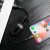 Baseus Cafule Nylon harisnyázott USB/Lightning kábel QC3.0 1.5A 2m f-6953156275010 9 kép