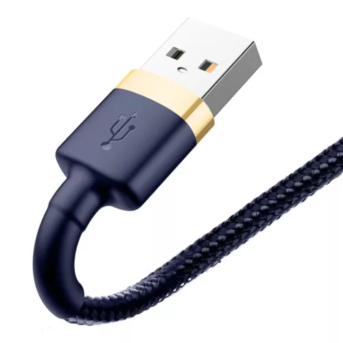 Baseus Cafule Nylon harisnyázott USB/Lightning kábel QC3.0 1.5A 2m K-6953156290761 2 kép