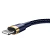 Baseus Cafule Nylon harisnyázott USB/Lightning kábel QC3.0 1.5A 2m K-6953156290761 3 kép