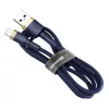 Baseus Cafule Nylon harisnyázott USB/Lightning kábel QC3.0 1.5A 2m K-6953156290761 4 kép