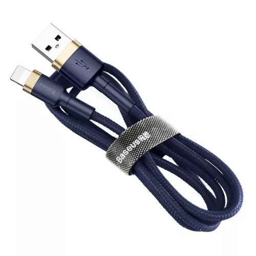 Baseus Cafule Nylon harisnyázott USB/Lightning kábel QC3.0 1.5A 2m K-6953156290761 4 kép