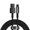 Baseus Tungsten USB - Lightning kábel 2.4A 2m fekete (CALWJ-A01)