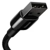 Baseus Tungsten USB - Lightning kábel 2.4A 2m fekete (CALWJ-A01)-6953156204966 6 kép